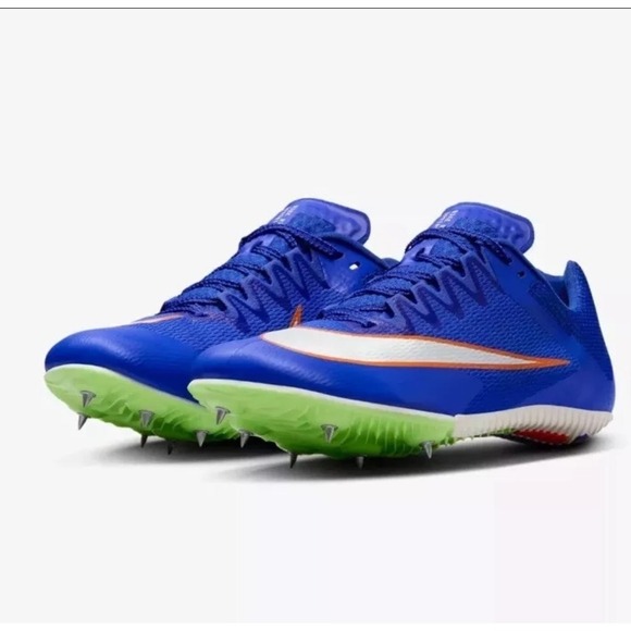 Nike Zoom Rival Track Spikes Racer‎ Blue Men's Size 10.5 DC8753-401 - Picture 1 of 7